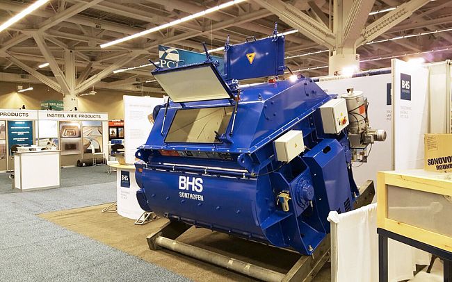 Двухвальный бетоносмеситель BHS - DKX 2.00