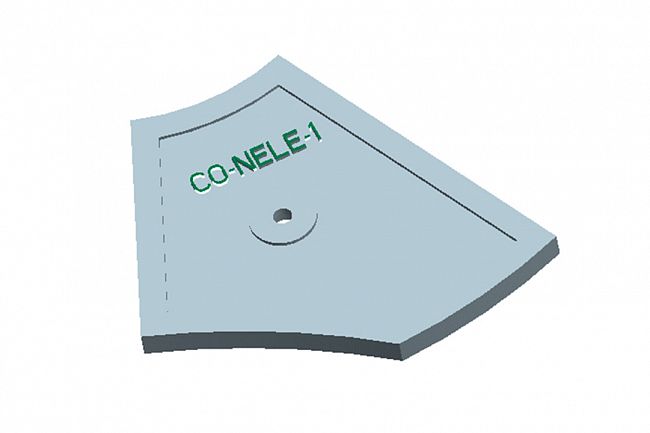 Нижняя броня (5) для бетоносмесителя CO-NELE CMP (S) 330